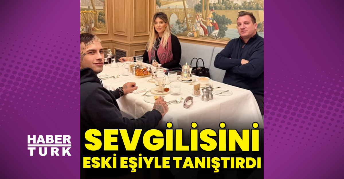 Wanda Nara’nın sevgilisi ve eski eşi aynı fotoğrafta